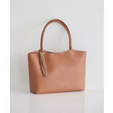 キャメル | 【軽量】チャーム付きトートバッグ | earth music&ecology 