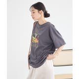 【接触冷感】アソートプリントTシャツ | earth music&ecology  | 詳細画像4 