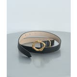 ブラック | ニュアンスバックルベルト | earth music&ecology 