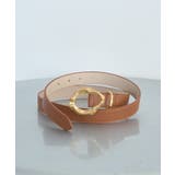 ライトブラウン | ニュアンスバックルベルト | earth music&ecology 