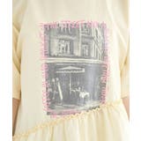 異素材ドッキンググラフィックTシャツ | earth music&ecology  | 詳細画像22 