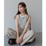 【WEB限定】リブタンクトップ | earth music&ecology | 詳細画像29