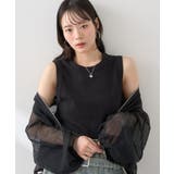 【WEB限定】リブタンクトップ | earth music&ecology | 詳細画像61