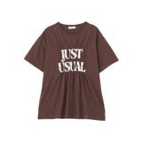 シャーリングロゴTシャツ | earth music&ecology  | 詳細画像19 
