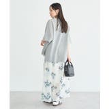 フラワーシアープリントスカート | earth music&ecology  | 詳細画像13 