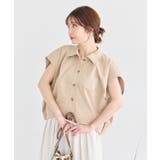 コクーンフォルムシャツ | earth music&ecology | 詳細画像18