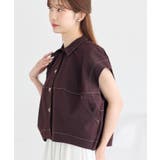 コクーンフォルムシャツ | earth music&ecology | 詳細画像21