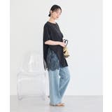 アシメレースビッグTシャツ | earth music&ecology  | 詳細画像11 