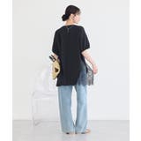 アシメレースビッグTシャツ | earth music&ecology  | 詳細画像12 