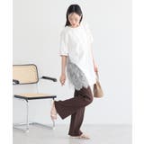 アシメレースビッグTシャツ | earth music&ecology  | 詳細画像6 