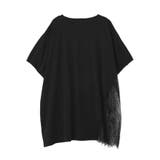 アシメレースビッグTシャツ | earth music&ecology  | 詳細画像16 