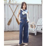 【WEB限定】フロントZIPバックレースアップデニム | earth music&ecology  | 詳細画像37 