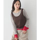 SET2点ハイショクシアータンクトップ+ロンT | earth music&ecology | 詳細画像3