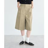 タックハーフパンツ | earth music&ecology | 詳細画像2