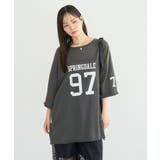 ナンバリングビッグTシャツ | earth music&ecology | 詳細画像15