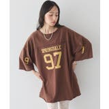 ナンバリングビッグTシャツ | earth music&ecology | 詳細画像2