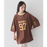 ナンバリングビッグTシャツ | earth music&ecology | 詳細画像3