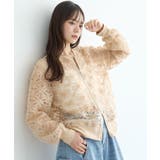 フラワーレースブルゾン | earth music&ecology | 詳細画像2
