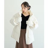 ミトン付き2wayパファーコート | earth music&ecology  | 詳細画像40 
