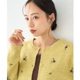 フラワー刺繍クルーネックカーディガン | earth music&ecology  | 詳細画像23 