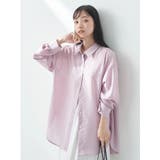 ピンク | シアーシャツ | earth music&ecology