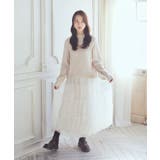 透かしベロアモールプルオーバー | earth music&ecology | 詳細画像3