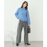 透かしベロアモールプルオーバー | earth music&ecology | 詳細画像20