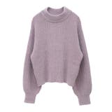 透かしベロアモールプルオーバー | earth music&ecology | 詳細画像27