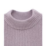 透かしベロアモールプルオーバー | earth music&ecology | 詳細画像29