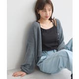 ミニラメシャギーカーディガン | earth music&ecology | 詳細画像1