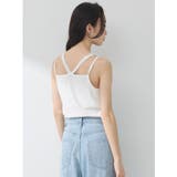 リボンホルターネックキャミソール | earth music&ecology  | 詳細画像3 