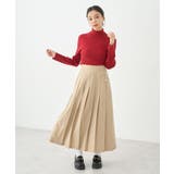 やわらかタッチタートルネックニットプルオーバー | earth music&ecology | 詳細画像8