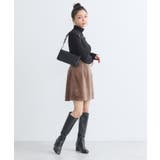 やわらかタッチタートルネックニットプルオーバー | earth music&ecology | 詳細画像17