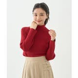 やわらかタッチタートルネックニットプルオーバー | earth music&ecology | 詳細画像2