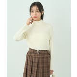 やわらかタッチタートルネックニットプルオーバー | earth music&ecology | 詳細画像21