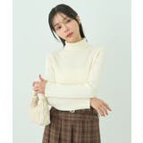 やわらかタッチタートルネックニットプルオーバー | earth music&ecology | 詳細画像22