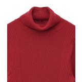 やわらかタッチタートルネックニットプルオーバー | earth music&ecology | 詳細画像32