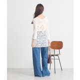 セルフカットワイドデニムパンツ | earth music&ecology  | 詳細画像30 