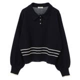 パールボタンニットプルオーバー | earth music&ecology | 詳細画像18