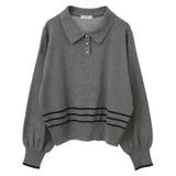 パールボタンニットプルオーバー | earth music&ecology | 詳細画像26