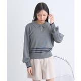 パールボタンニットプルオーバー | earth music&ecology | 詳細画像4