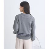 パールボタンニットプルオーバー | earth music&ecology | 詳細画像6