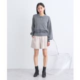 パールボタンニットプルオーバー | earth music&ecology | 詳細画像7