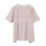 マジョリカプリーツ半袖ブラウス | earth music&ecology | 詳細画像46