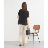 マジョリカプリーツ半袖ブラウス | earth music&ecology | 詳細画像31