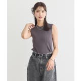 ランダムリブノースリーブニット | earth music&ecology | 詳細画像28