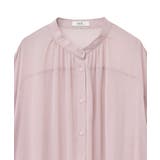 バルーンスリーブシアーシャツ | earth music&ecology  | 詳細画像19 