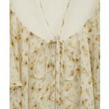 チョーカー付き楊柳ラッフルブラウス | earth music&ecology | 詳細画像25