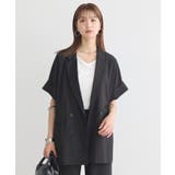 半袖サイドドロストジャケット | earth music&ecology  | 詳細画像12 