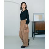 リラックスワイドパンツ | earth music&ecology  | 詳細画像25 